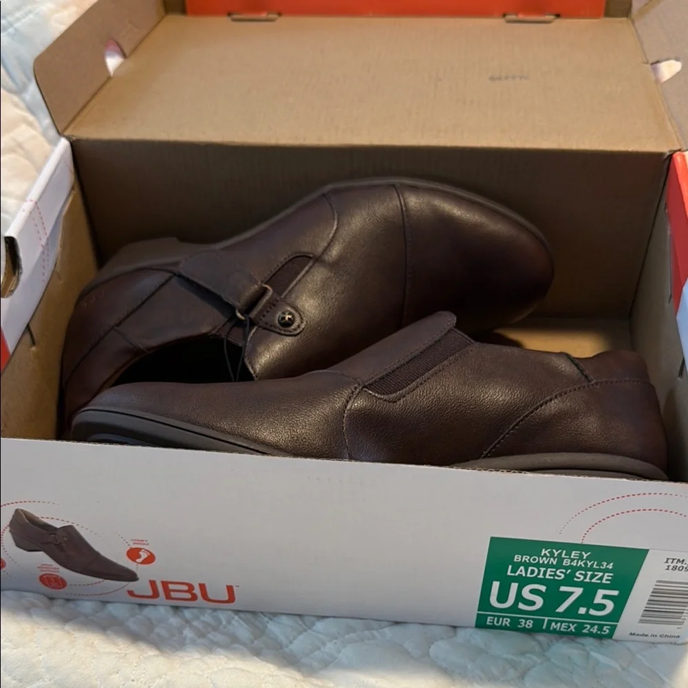 JBU Brown Kyley Ankle Boots